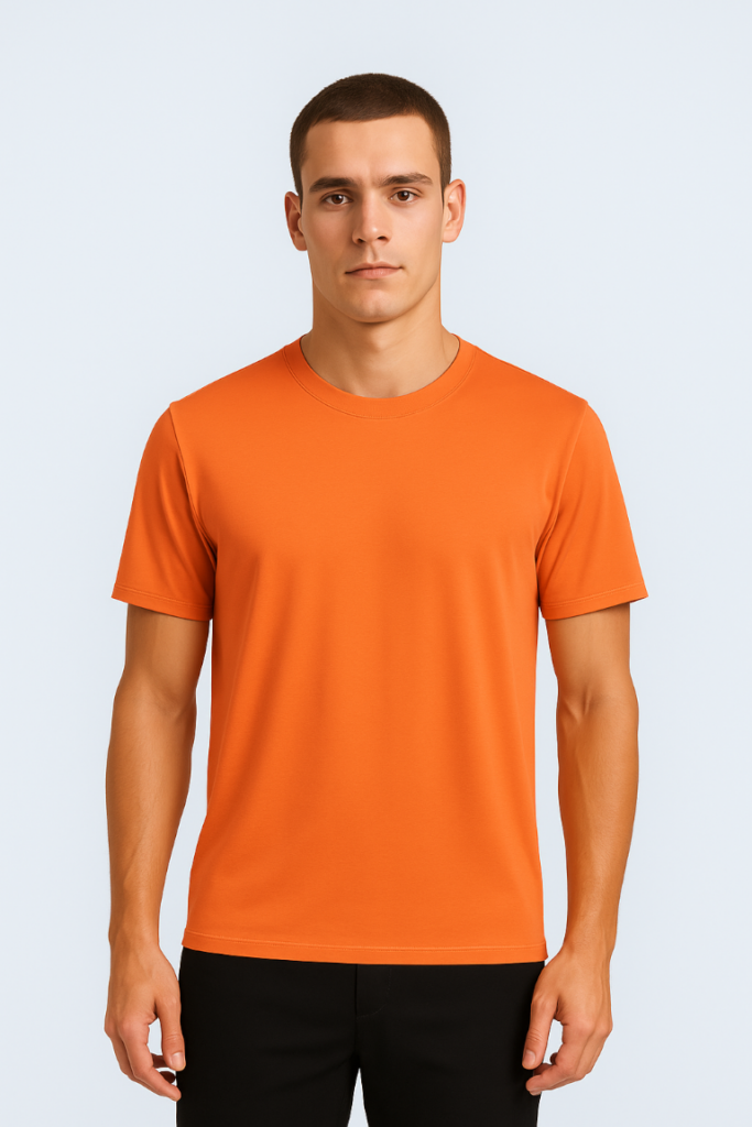 t shirt orange 4